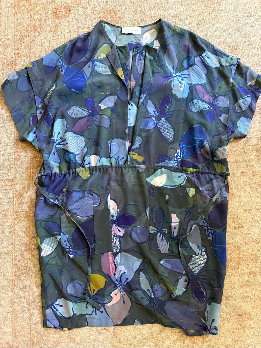 Christian Wijnants Floral Dress sz M
